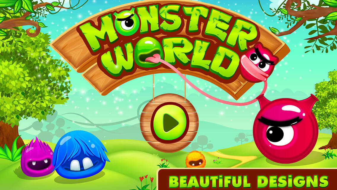 Monster World Physics Game