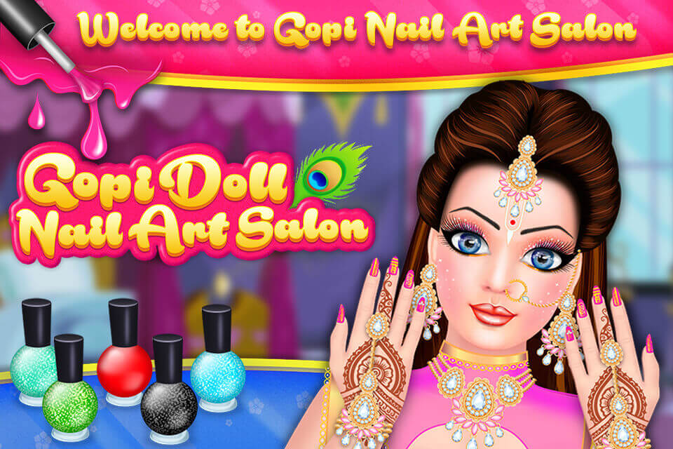 Gopi Doll - Nail Art Salon