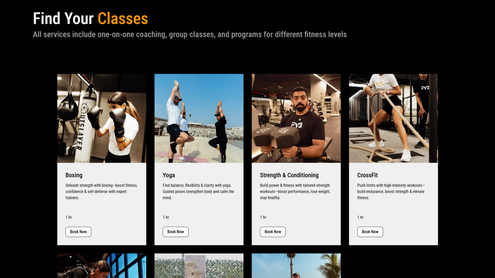 FindYourCoaches – Personalized Fitness & Coaching Platform