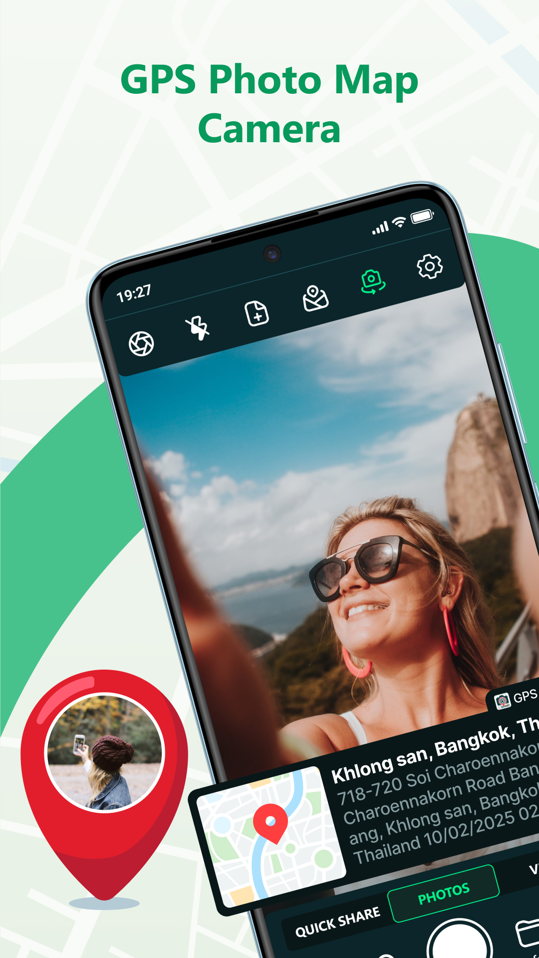 GPS Map Camera – Location & Timestamp Photo App