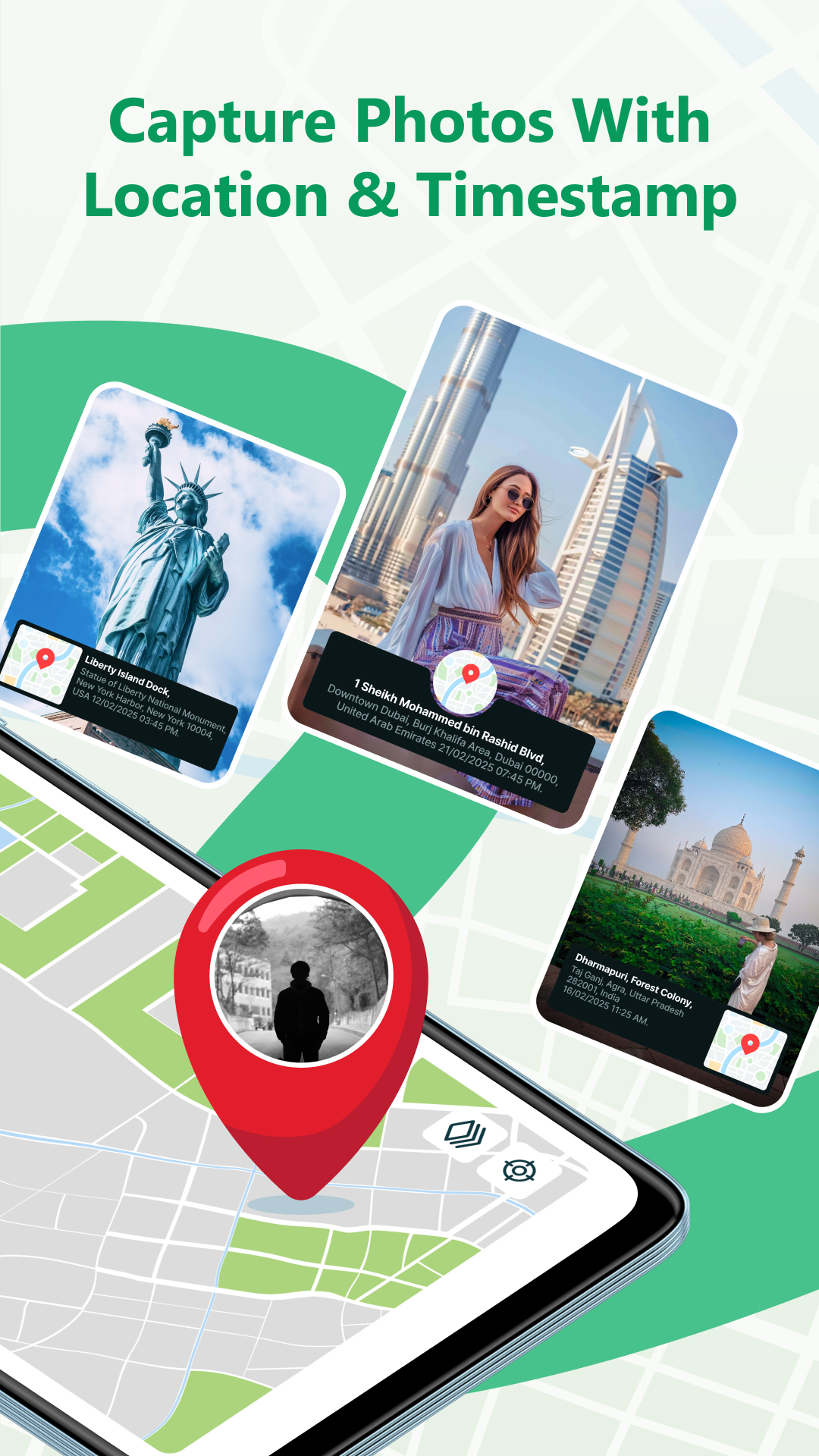 GPS Map Camera – Location & Timestamp Photo App