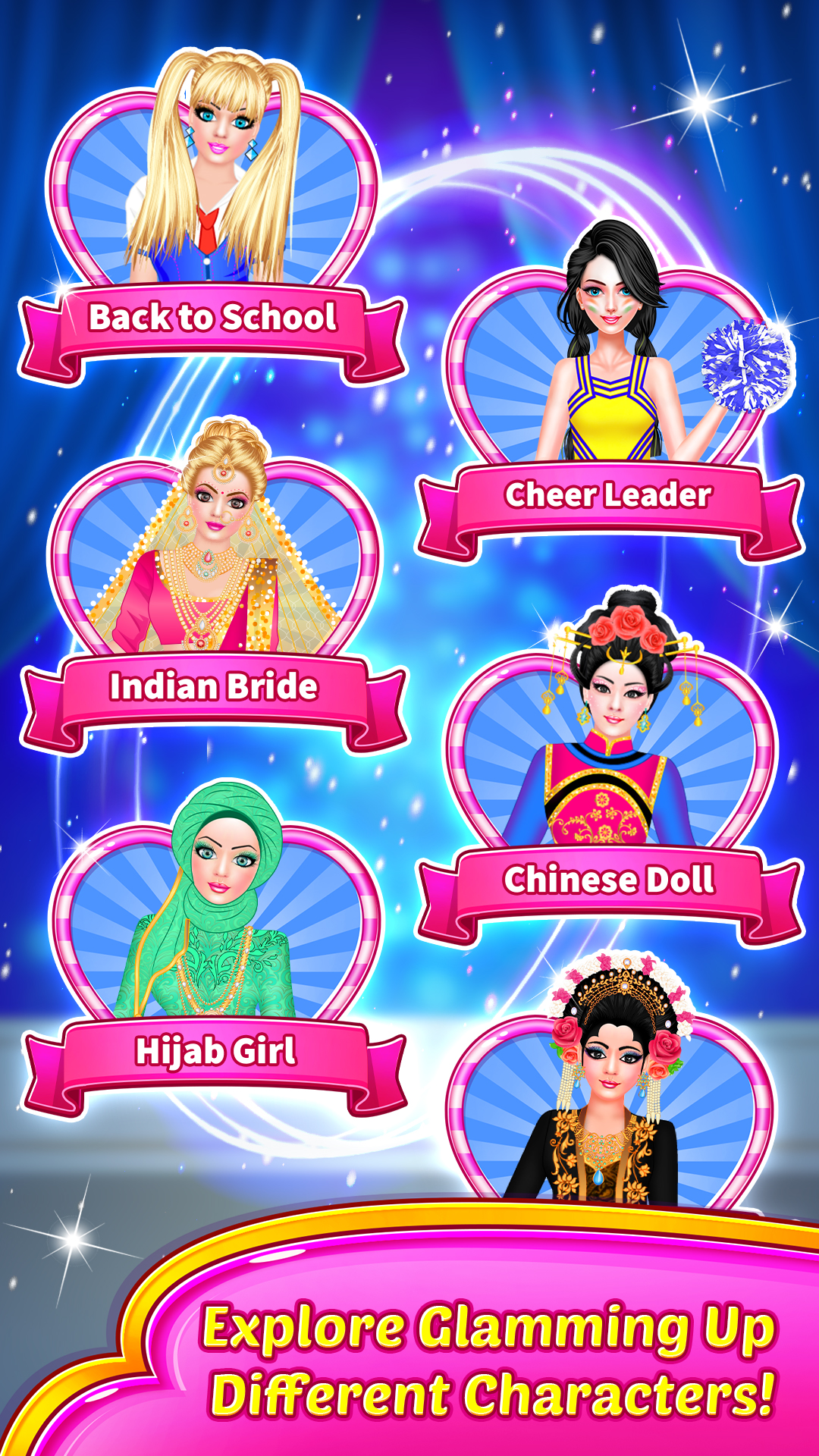 Glam World Doll Makeover Salon