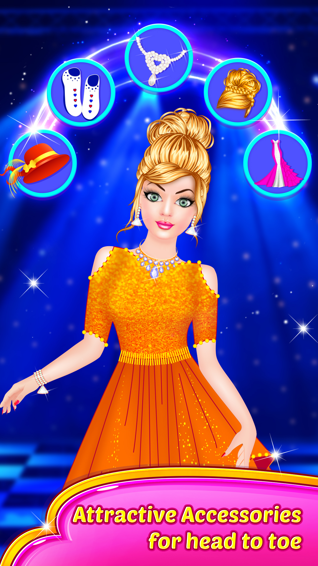 Glam World Doll Makeover Salon