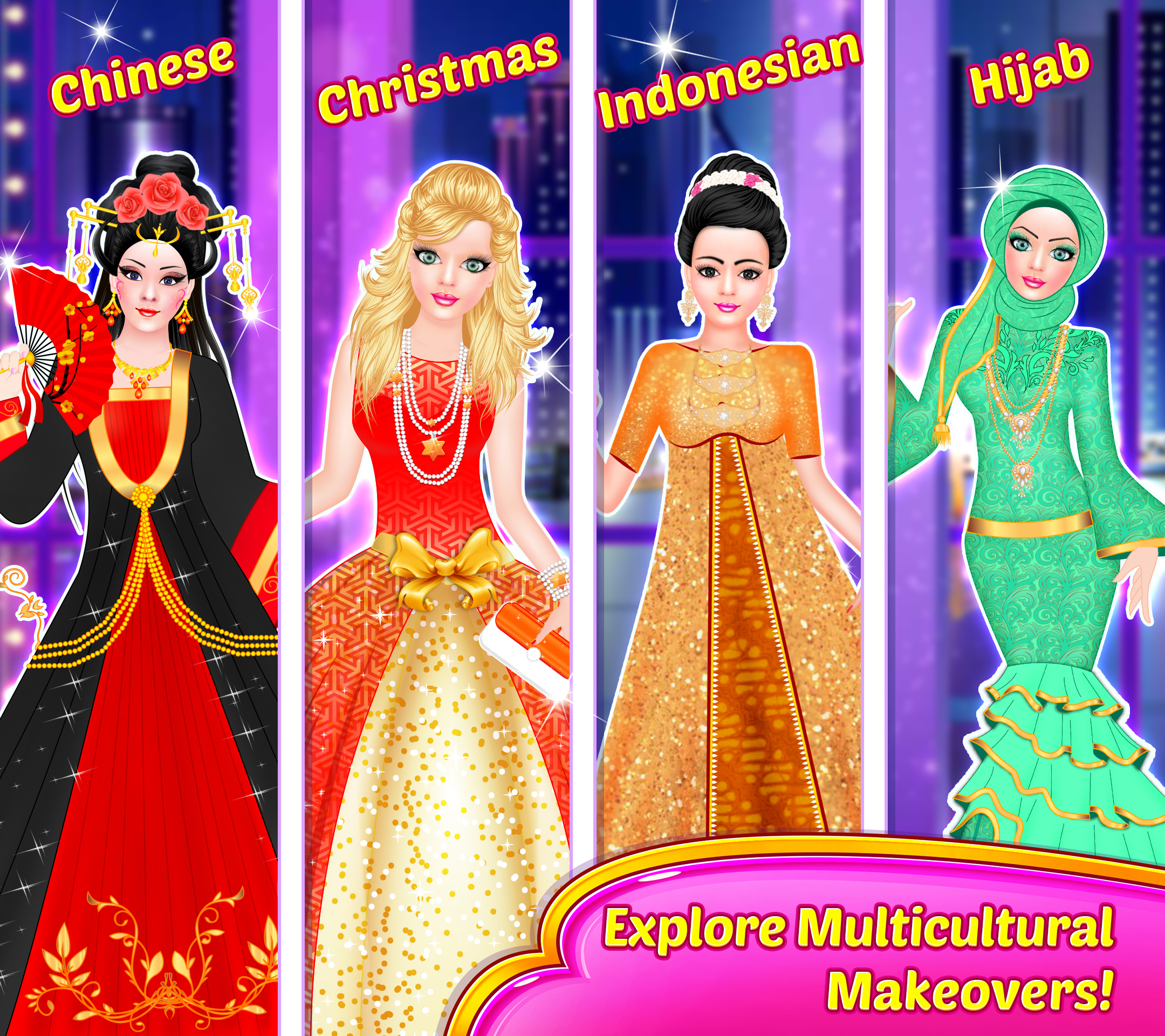 Glam World Doll Makeover Salon