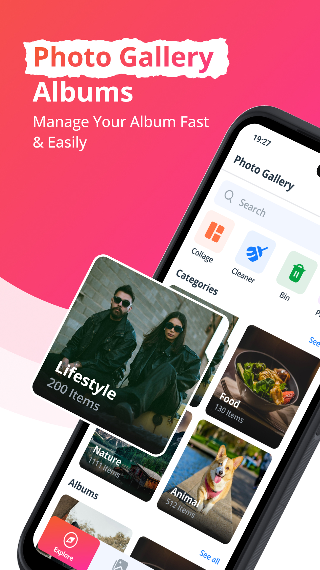 Photo Gallery & Vault – Secure Media Management App